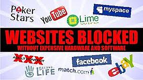 banner for website filtering and blocking