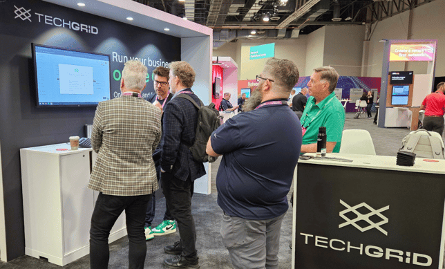 TechGrid CEO Giving Demos at HPE Discover Event