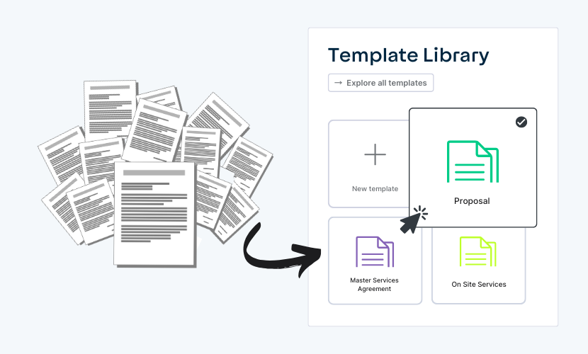 Move your documents to a template-based system-1