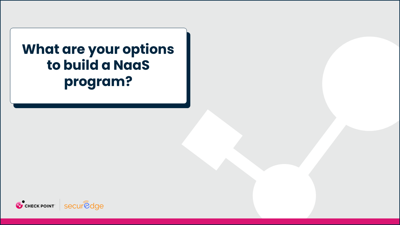 What are MSPs and VARs options to build their own NaaS program