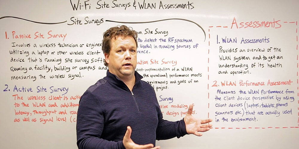 Whiteboard Wednesday: WiFi Site Surveys & WLAN Assessments [Video]
