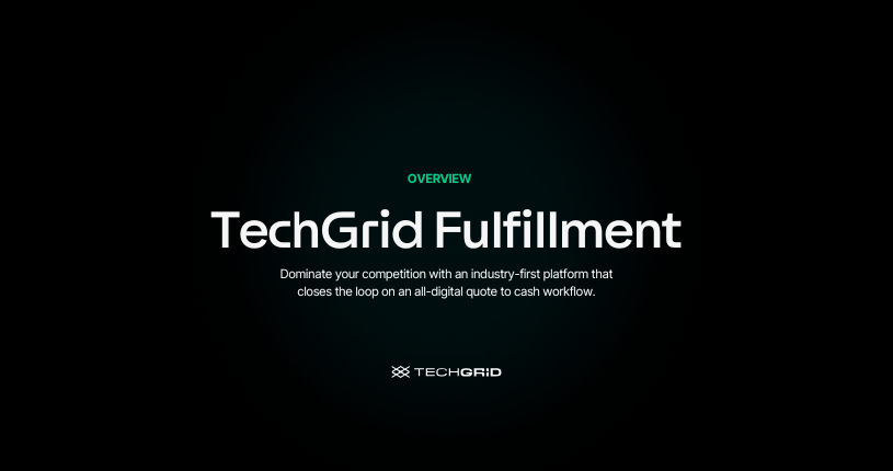 TechGrid Fulfillment Hero